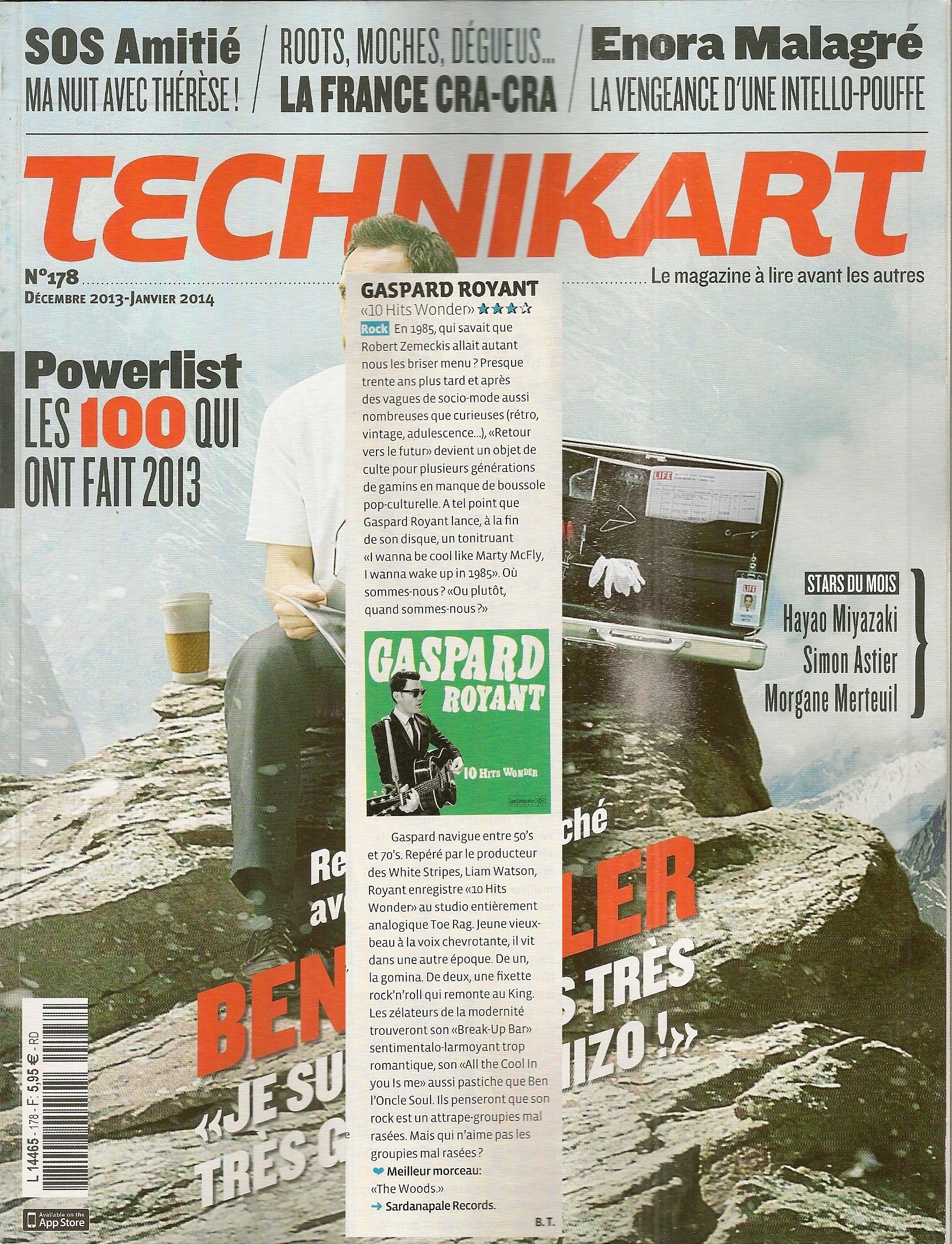 Gaspard Royant dans Technikart